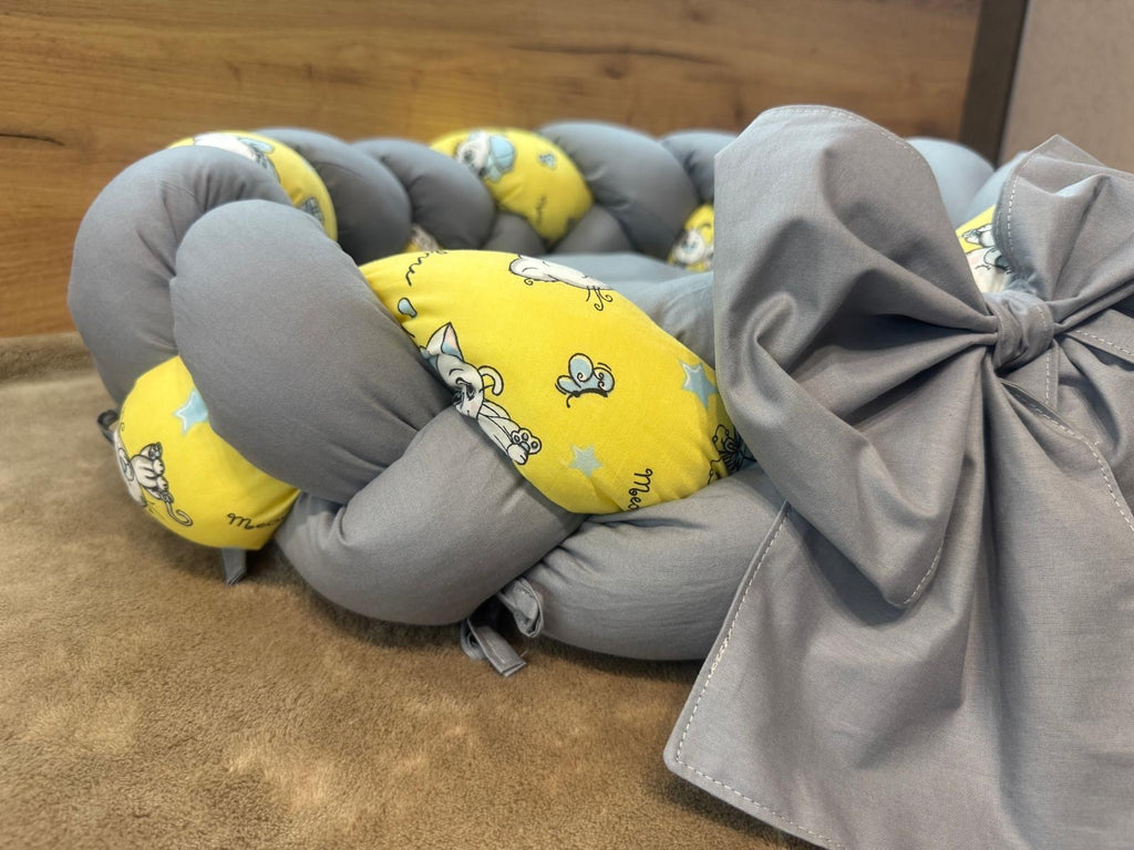 Braided Elegance: Das moderne Design-Hundebett für Stilbewusste